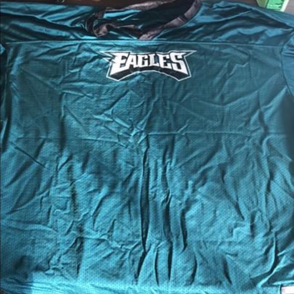 blank eagles jersey